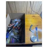 Pocket knife, tape measure and lots of hand tools