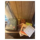 Vintage song books a a Webstera unabridged