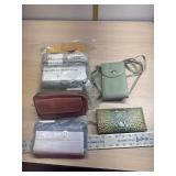 6 new Endaycon Womenï¿½s wallets and others