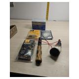 Gun supplies,  calls and lenses