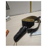 C42  CRL. 38 leather gun belt and hilster
