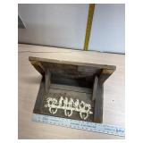 17.5ï¿½ Cowboy Shelf with hooks 10ï¿½ deep