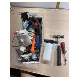 Lot cleanup work bench