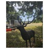 Cast Aluminum Bull Elk Statue life size  72"x 86"
