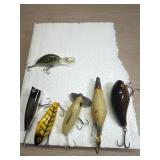 6 fishing lures