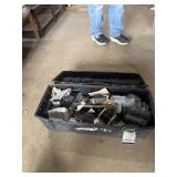 Stanley tool box full or electrical supplies