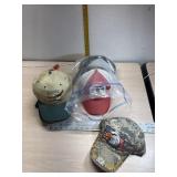 Large lot of new & used ball caps