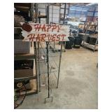 Happy Harvest garden sign