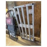 48ï¿½x23ï¿½ 6 wheel Aluminum cart
