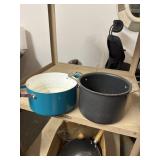 Sauce pans and wok