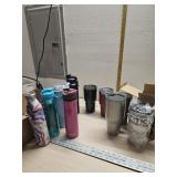 Thermal cups and water bottles