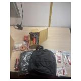 New light up screw driver 2 car trash bags, Sand