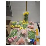 8- packs new artificial flowers