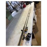 Shakespeare and a crappie reels