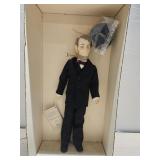 Effanbee Abraham Lincoln  doll no lid on box