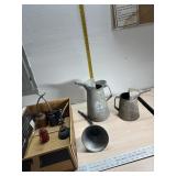 Oil Cans and funnels