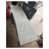 Coleman Folding cot with pads