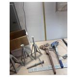 3 Jack Stands , boomer & hand winch