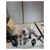 Heat Gun , 2 paint guns and more