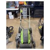 Green works 120 V electric mower works