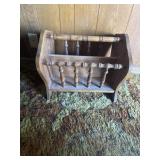 Magazine rack and desk organizer