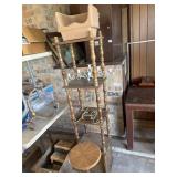 Plant stand booster seat candle andPlate holder