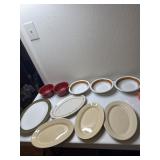 Bowls and  platters