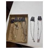 Necklaces with earrings