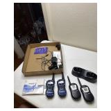 Motorola Talkabouts and Cobra walkie talkies