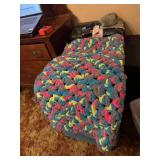 Lap Robe and ties quilt