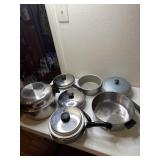 Saladmaster steamer and other pots & pans