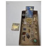 Jewelry and Wadsworth Compact