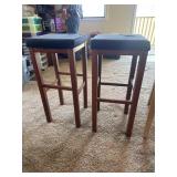 2 bar stools 29.5"