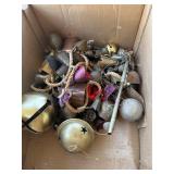 Box of jingle bells and others
