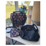 Overnight bag and matching purse and Alaska