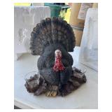 Resin Turkey candle holder center piece