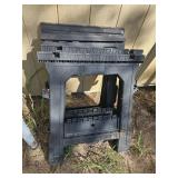 2 sets saw horses