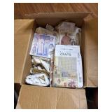 Large box of patterns