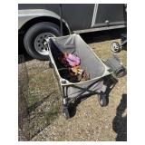 Coleman wagon and content