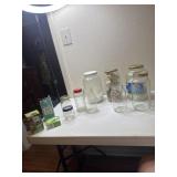 Ball lids, band and lids. And jars