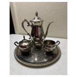 A1 Silver Plated Tea Set