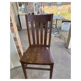 Wood chair