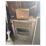 Dearborn heater with bricks