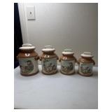 Cow canister set does have ware