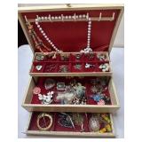 Jewelry box and contents