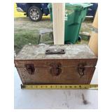 Metal tackle box