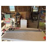 Straight edge clamp and 2 cabinet clamps