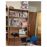 19"x12" 71" books shelf and all contents please