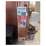 2 new boxes of cedar closet liner