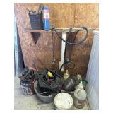 Rust cure, misc tools, galvanized tub and more